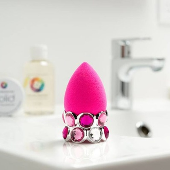 💖Jeweled Makeup Sponge Holder - Picture 4 of 5